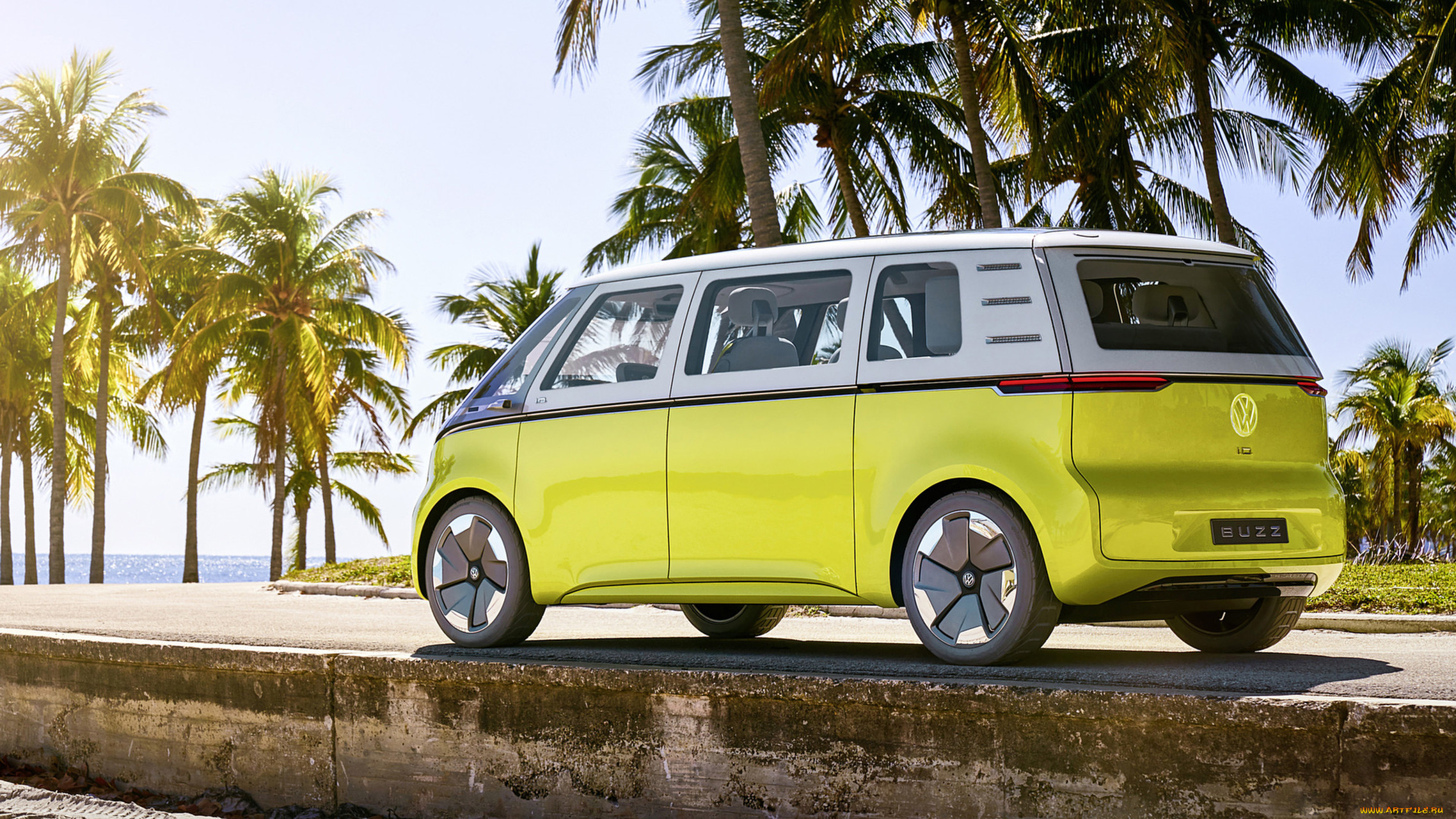 volkswagen i,  buzz concept 2017, , volkswagen, 2017, i, d, buzz, concept